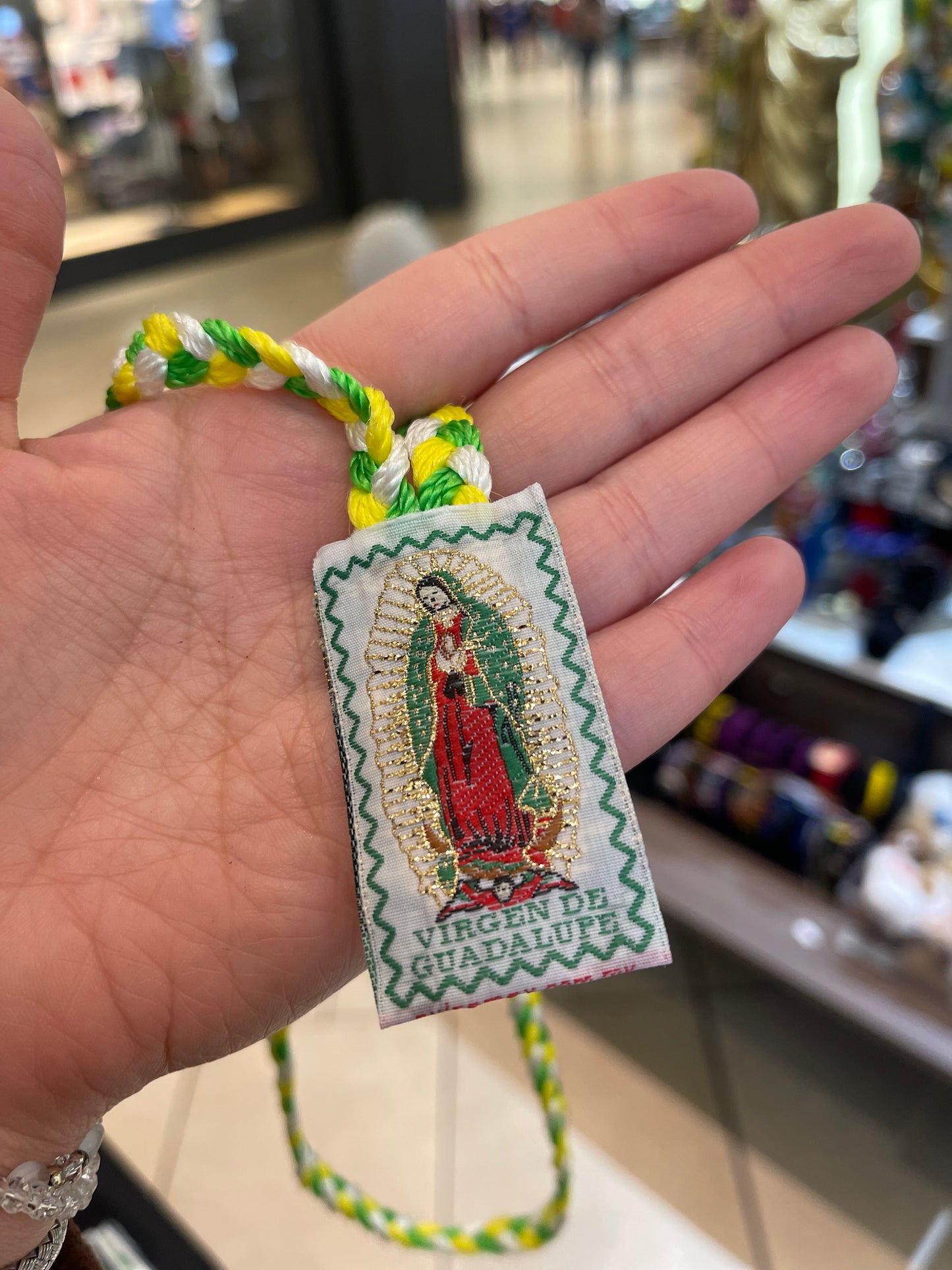Escapulario de San Judas y Virgen de Guadalupe