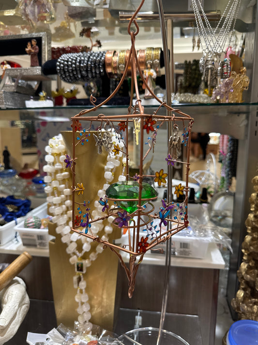 Llamador de ángeles con diamante